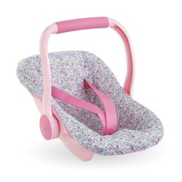 Carrito para muñecas Corolle Floral con asa de 3 posiciones para muñecas de 36 a 42 cm