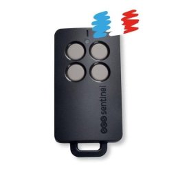 Mando de portal SCS SENTINEL 4 canales 433,92 MHz código rotativo gris
