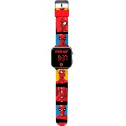 Reloj digital LED Spiderman Jono Toys para niños con calendario