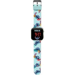Kids Euroswan LAS4039 Reloj LED Azul Silicona para Niños 4-12 años