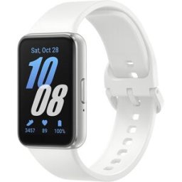 Samsung Galaxy Fit3 Plata-Blanco Pulsera de actividad (Reacondicionado Grado A). Blanco