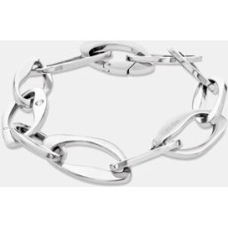 Calvin Pulsera Harmonious Connection de acero. Plata