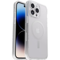 Funda para móvil OtterBox Symmetry+ Cover Policarbonato Transparente Antimicrobiana para iPhone 14 Pro