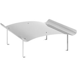 MSW Tapa para chimenea - acero inoxidable - 100 x 100 x 40 cm 10062702