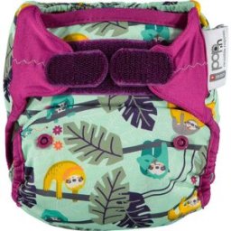 Close Pop-In Bambu Sloth Velcro Pañal Reutilizable 1 ud