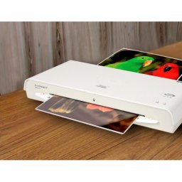 Bolsa de plastificar q-connect 303 x 216 mm din a4 125 mc autoadhesivas caja de 100 unidades