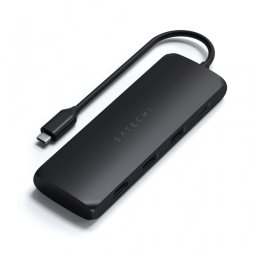 Satechi ST-UCHSE Hub Adaptador USB-C Multipuertos Negro