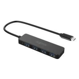 Approx APPC54 Adaptador HUB USB-C a 4 Puertos USB 3.0
