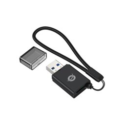 Conceptronic BIAN07B Lector de tarjetas USB 3.0 Para TF/MicroSD 3.0, UHS-I