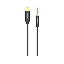 Cable Baseus Yiven USB-C 2.0 a Jack 3,5mm Aluminio TPE Conexión Calidad Audio