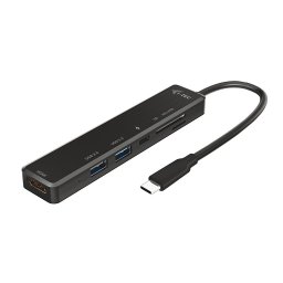 Dock USB-C i-tec Travel Easy Dock 4K HDMI Power Delivery 60W compacto lector SD/microSD