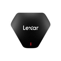 Lector de Tarjetas Lexar Professional Multi-Card 3-in-1 USB 3.2 Gen 1 Type-C Negro 170 Mbit/s