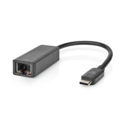 Adaptador de red Nedis CCGB64960BK02 USB-C a RJ45 2,5 Gbps 0,2 m