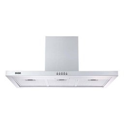 Campana extractora Svan SCPT900A1IX Canalizado/Recirculación 90cm Inox LED