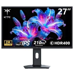 Monitor KTC H27T7P-2 27" QHD 210Hz IPS HDR400 FreeSync G-Sync Ajuste de altura