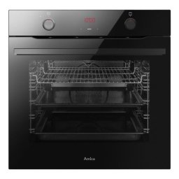 Horno Multifunción Amica ED37210B X-TYPE 77L 60cm Hidrolítico A Negro