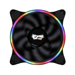 Refrigeración aire darkFlash 120x120 mm D1 LED RGB silenciosa 22 dB