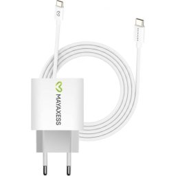 Cargador USB Mayaxess SEK-VIRT-FOLD6 20W Rápido con Cable USB-C
