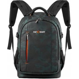 Mochila fotográfica K&F CONCEPT KF13.119 camuflaje 23L impermeable para cámaras y portátil
