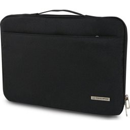 Funda para portátil Esperanza ET195 15,6" poliéster negro con asas y bolsillos