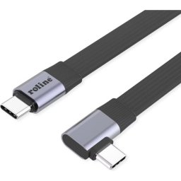 Cable USB-C Roline USB4-2.0 80 Gbit/s 240 W USB PD 3.1 0,13 m