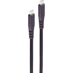 Cable USB-C Shiverpeaks USB 3.2 Gen 2x2 20 Gbps 2 m Textil