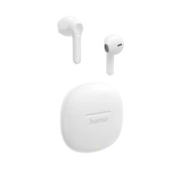Auriculares Hama Action One inalámbricos Bluetooth TWS para llamadas y música blancos