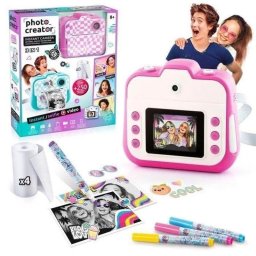 Cámara Instantánea Canal Toys Creator CLK 055 Impresión Térmica 27 Efectos Rosa