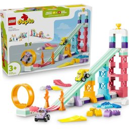 LEGO Duplo Ma Ville Ramps 3 en 1 con Vehículos 10478 111 piezas