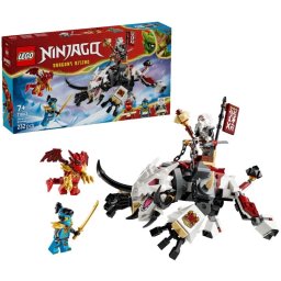 LEGO Ninjago Zilvar y Grimtak Dragón Bestia 71863 232 piezas
