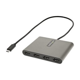 StarTech Adaptador USB-C a 4x HDMI hasta 4 Monitores