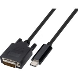 TTL NETWORK TTL USBCDVI-B2,0 - Conector USB C a conector DVI, 4K a 30 Hz, 2,0 m