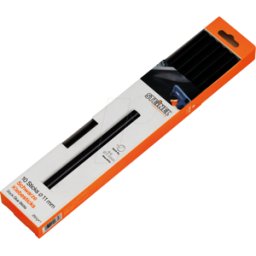 STEINEL 006792 - Barra de pegamento caliente, Ø 11 mm, negro, 10 piezas