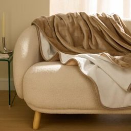 El Corte Inglés Manta de cama New Ottawa . (Cama 135/150 cm) Beige