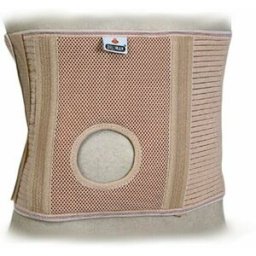 Orliman Soporte abdominal para pacientes ostomizados con orificio de 16 cm de altura 1 un. 4 Orifice 75mm