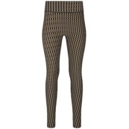 Athlecia Mallas de fitness estampadas Fleurie para mujer marrón 42