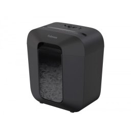 Destructora de documentos fellowes lx25 capacidad 6h seguridad p4 grapas clips y tarjetas papelera 11,5 l