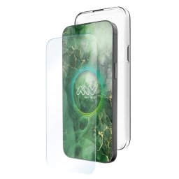 Myway Funda Compatible Con Apple Iphone 16 Pro Max + Protector Pantalla Vidrio Templado Plano