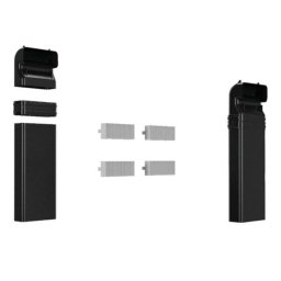 Kit de montaje para campana extractora Bosch HEZ9VDKE1 plástico negro
