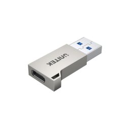 Hub USB UNITEK A1034NI Plata Carcasa Zinc Compacto