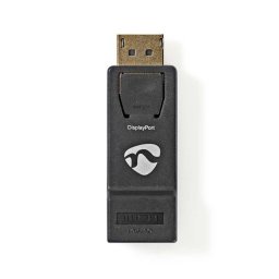 Adaptador DisplayPort a HDMI Nedis CCBW37915AT chapado en oro antracita