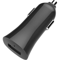 Cargador de coche GENÉRIQUE WOWCAC1USB2AB USB 2.0 2A negro para smartphone