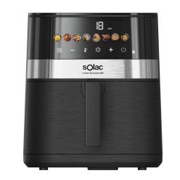 Freidora de Aire Solac Léviter Gourmet G55 5,5L 1400W 8 Programas Pantalla Digital