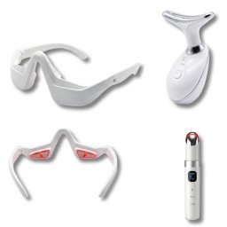 Kit de Belleza Facial BODYLIFE Mirada Cero Fatiga EMS LED y Máscara Ocular