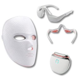 Cofre de Belleza BODYLIFE Luminosidad y Elevación Facial con Máscara LED y Masajeador