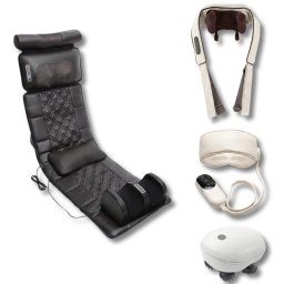 Cofre de masaje BODYLIFE Último Premium con 4 dispositivos para relajación corporal
