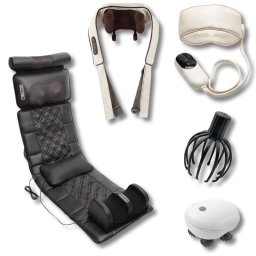 Cofre de Masaje BODYLIFE Ultimate Signature con Masajeador Craneal y Máscara Ocular