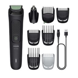 Cortapelos Multifunción Philips MG3940/15 Inalámbrico 90min 16 Longitudes 6 Peines Cuchillas Autoafilables