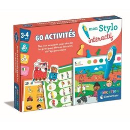 Set de Lápiz Interactivo Clementoni 60 Juegos Educativos 3+ Años