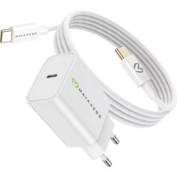 Cargador Relámpago 20W Mayaxess con cable USB-C